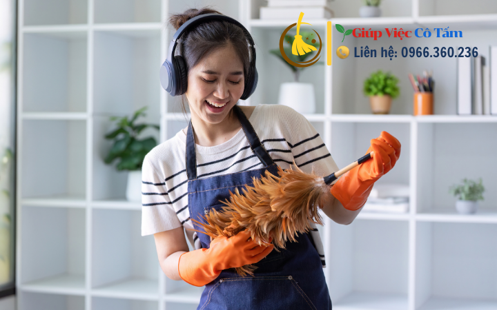 Dọn nhà cuối tuần mang lại bình yên cho bạn.