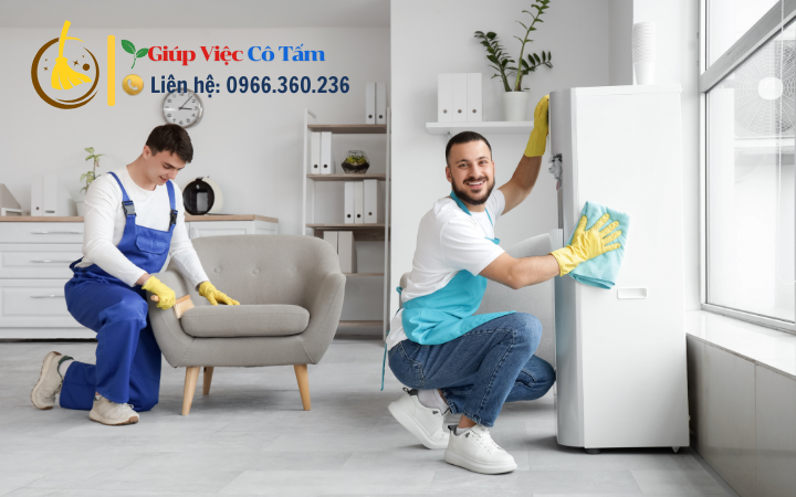 Dọn nhà cuối tuần để khởi đầu mới tươi sáng.