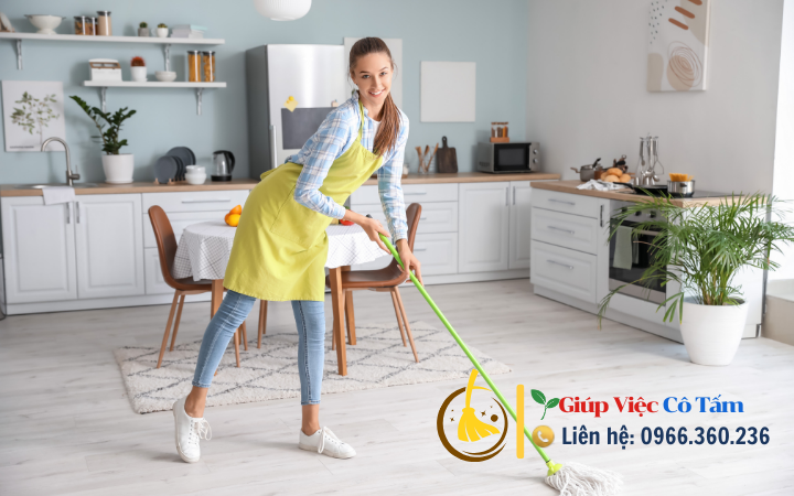 Giữ gìn ngôi nhà sạch sẽ với tổng vệ sinh nhà cửa.