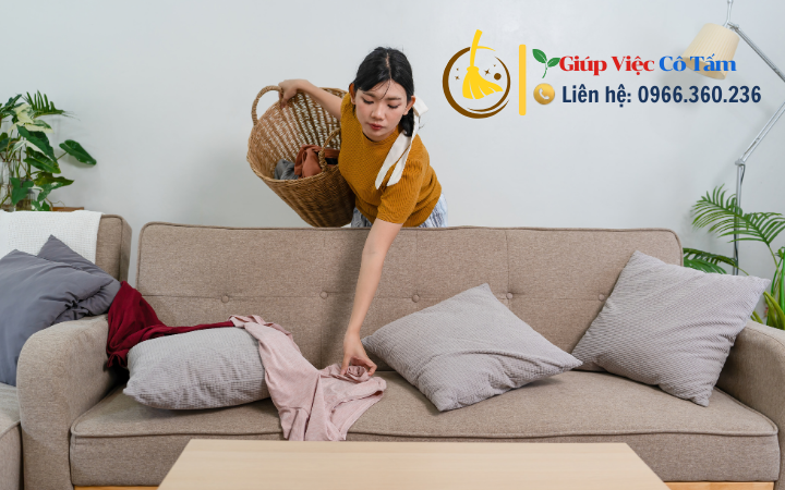 Tổng vệ sinh nhà cửa giúp khử mùi khó chịu trong nhà.