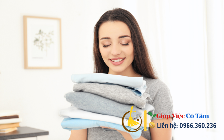 Chia sẻ mẹo giặt quần áo thơm lâu kết hợp với nước xả.