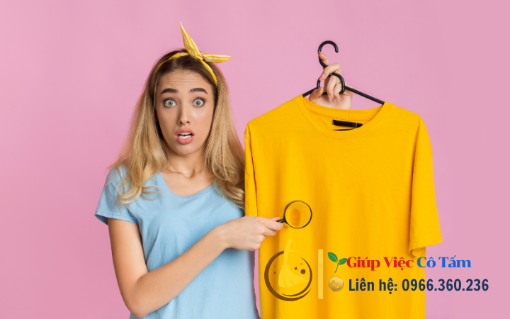 Dễ dàng tẩy vết bẩn quần áo với mẹo đơn giản