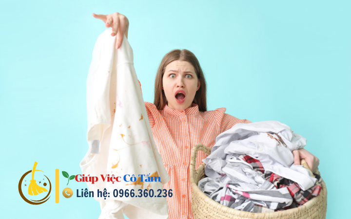 Thử ngay những cách tẩy vết bẩn quần áo hiệu quả nhất