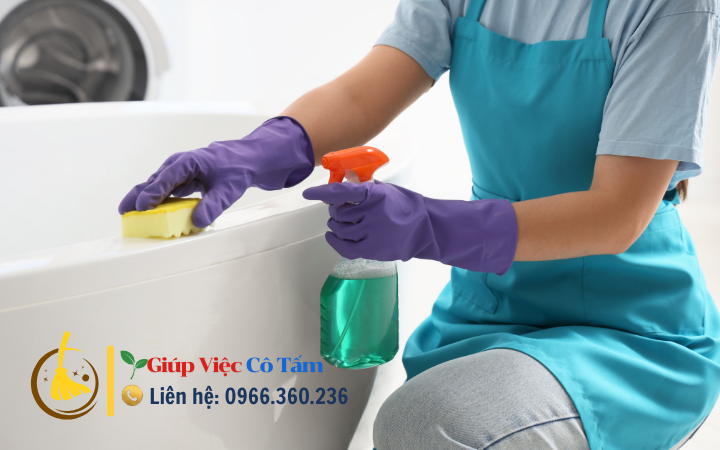 Cách làm sạch nhà vệ sinh ố vàng bằng baking soda