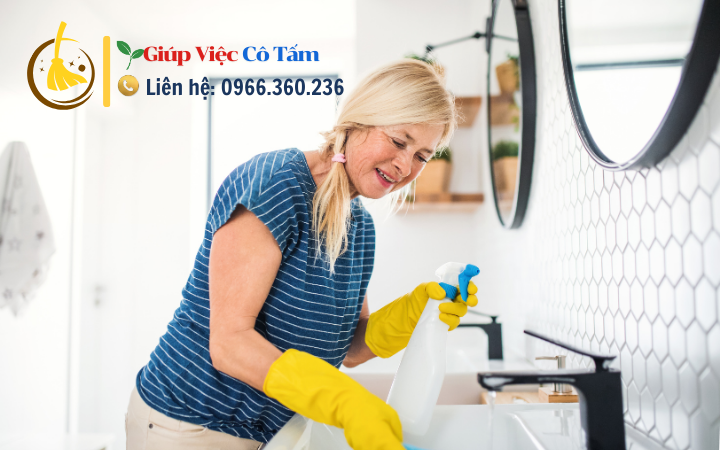 Tối ưu hóa thời gian làm sạch nhà vệ sinh ố vàng.