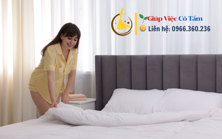 Thực hiện cách giặt chăn ga gối sạch cho giấc ngủ trọn vẹn.