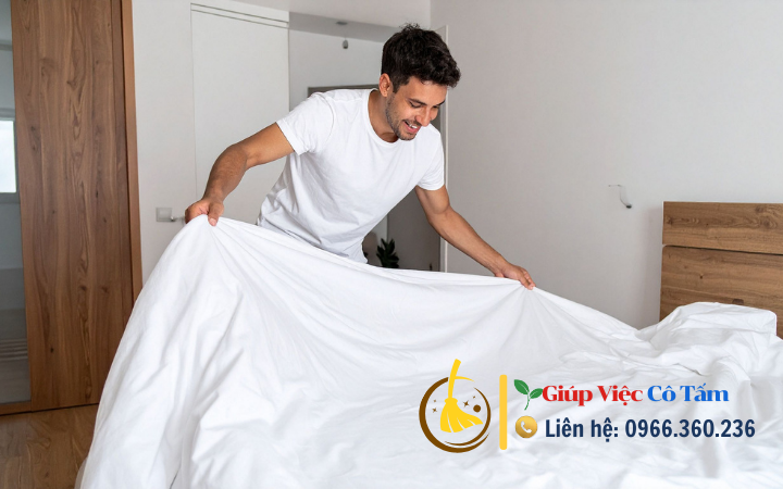 Lưu ý cách giặt chăn ga gối sạch để bảo vệ sức khỏe.