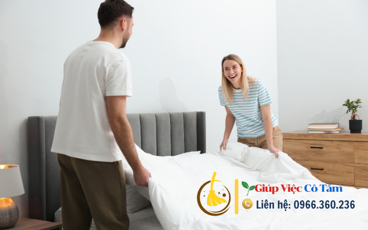 Cách giặt chăn ga gối sạch hiệu quả cho mùa hè nóng bức.