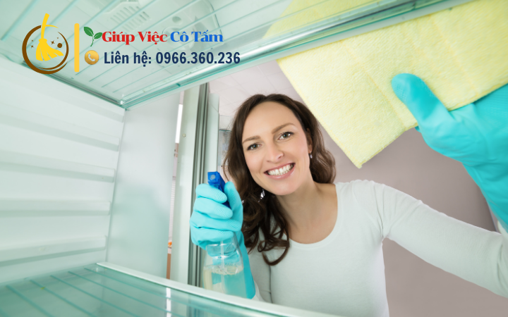 Khử mùi tủ lạnh bằng phương pháp an toàn và hiệu quả