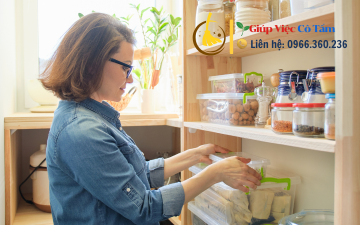 Nâng cao hiệu quả với sắp xếp tủ bếp ngăn nắp.