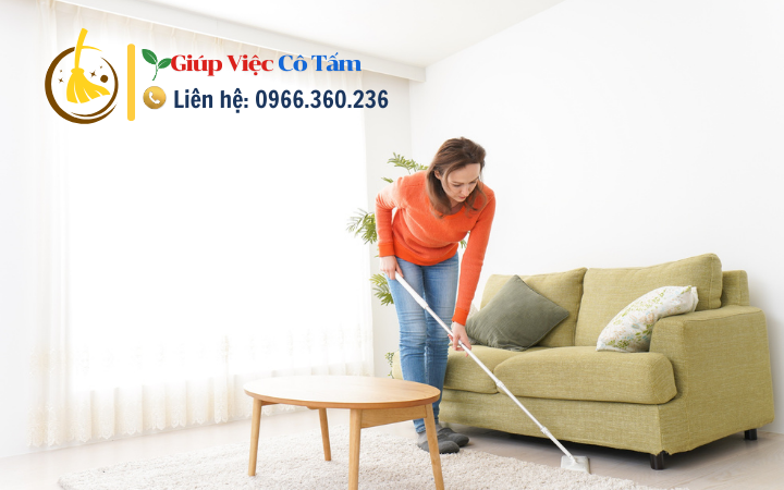 Bí quyết vệ sinh phòng khách sạch sẽ và nhanh chóng.
