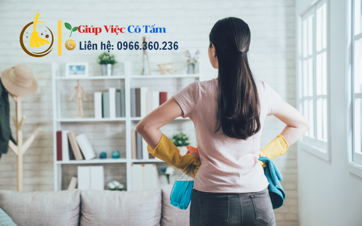 Làm sạch vệ sinh phòng khách hiệu quả mỗi ngày