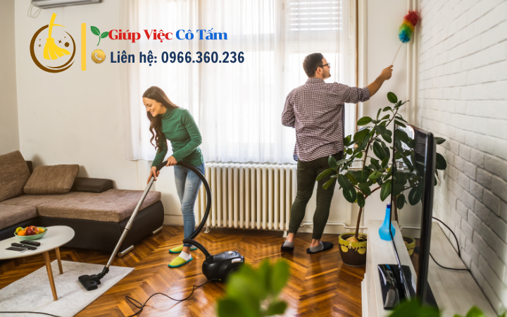 Tận hưởng công việc nhà biệt thự mùa hè thoải mái