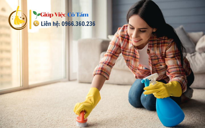 Biến hóa công việc nhà biệt thự trở nên vui tươi.