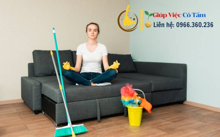 Đánh bay stress với không gian sống sạch sẽ.