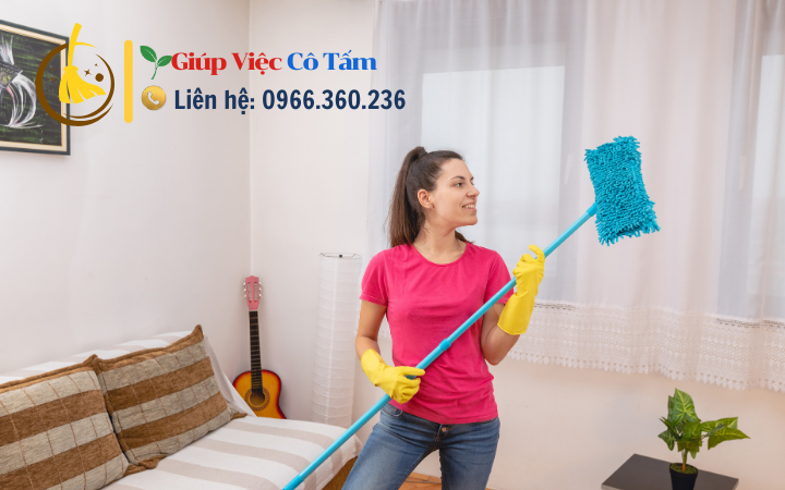 Cảm nhận thư giãn trong không gian sống sạch sẽ.