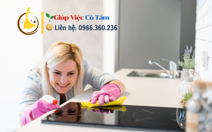 Dọn bếp sau khi nấu giúp giảm căng thẳng trong bếp.