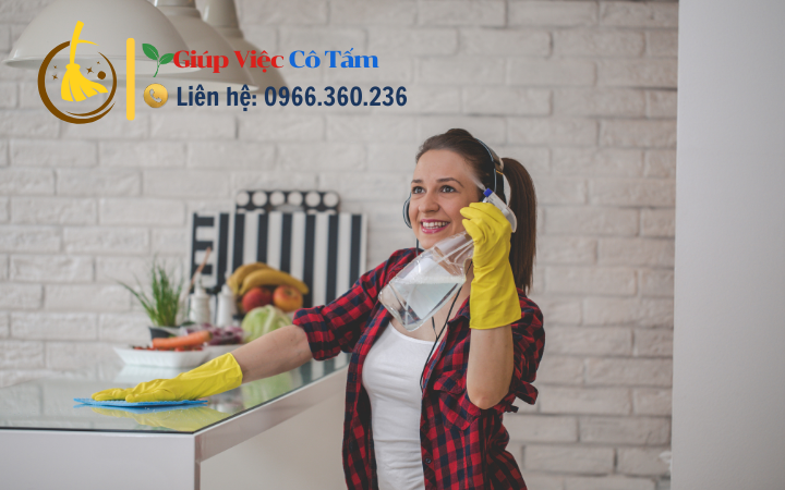 Dọn bếp sau khi nấu để loại bỏ mầm bệnh tiềm ẩn.