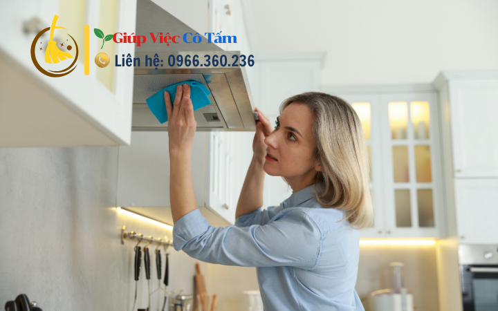 Dọn bếp sau khi nấu và giảm thiểu vi khuẩn gây hại