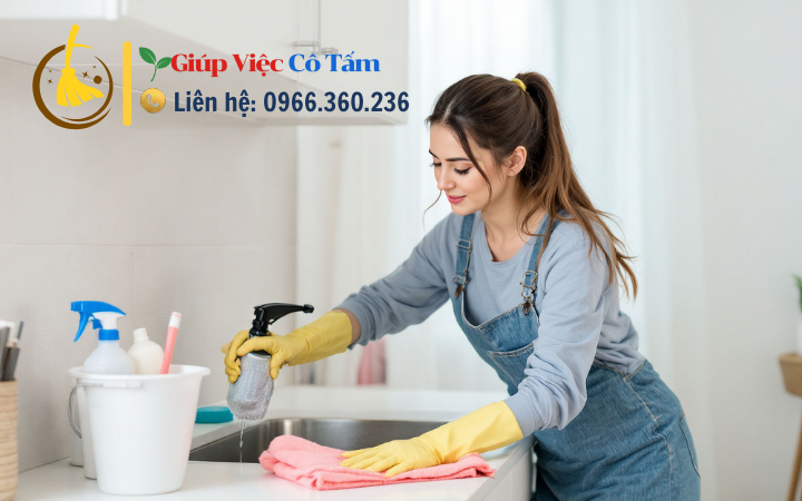 Đơn giản hóa mẹo cọ bồn rửa mặt mỗi ngày.