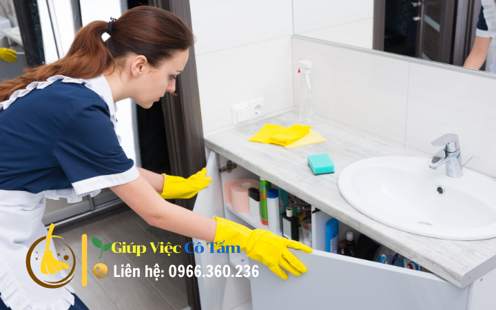 Tìm hiểu mẹo cọ bồn rửa mặt không tốn thời gian.