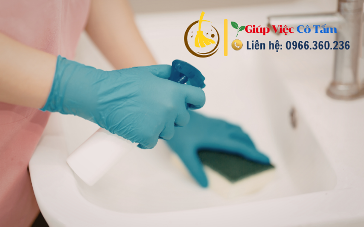 Giúp bạn có mẹo cọ bồn rửa mặt hiệu quả hơn