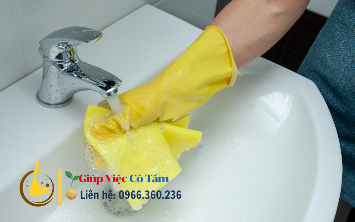 Nâng cao kinh nghiệm với mẹo cọ bồn rửa mặt