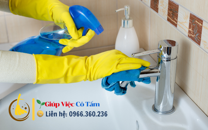 Áp dụng mẹo cọ bồn rửa mặt hiệu quả chỉ trong 5 phút.