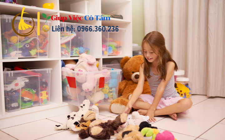 Khám phá mẹo sắp xếp đồ chơi trẻ em hiệu quả.