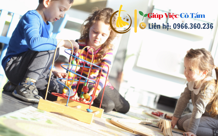 Mẹo hay khi sắp xếp đồ chơi trẻ em cho trẻ nhỏ.