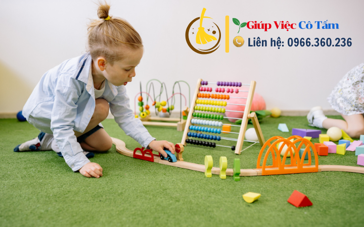 Tích cực trong sắp xếp đồ chơi trẻ em mỗi ngày.