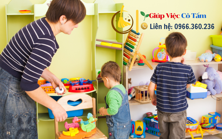 Sắp xếp đồ chơi trẻ em giúp phát triển tư duy cho trẻ