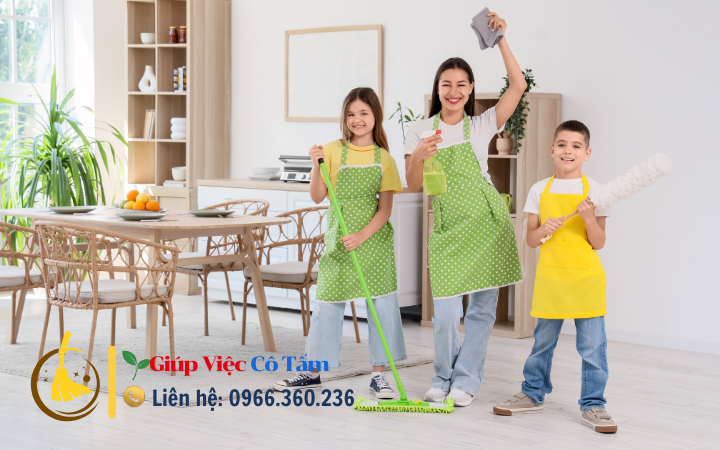 Kỹ năng vệ sinh nhà cho gia đình bận rộn và hiệu quả.