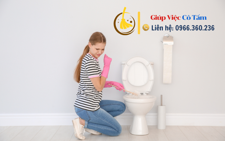 Khử mùi toilet dễ dàng với nguyên liệu đơn giản.