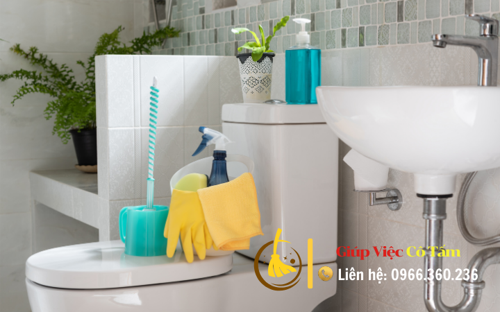 Khử mùi toilet kết hợp tinh dầu tạo hương dễ chịu