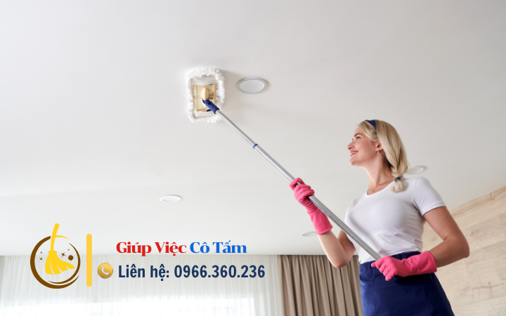 Khám phá mẹo lau trần nhà đơn giản mà hiệu quả.
