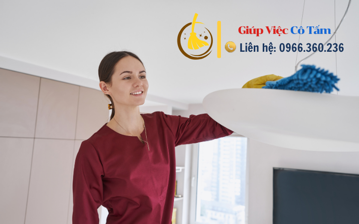 Giải pháp tuyệt vời từ mẹo lau trần nhà sạch sẽ.