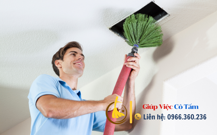 Chia sẻ độc quyền mẹo lau trần nhà thông minh.